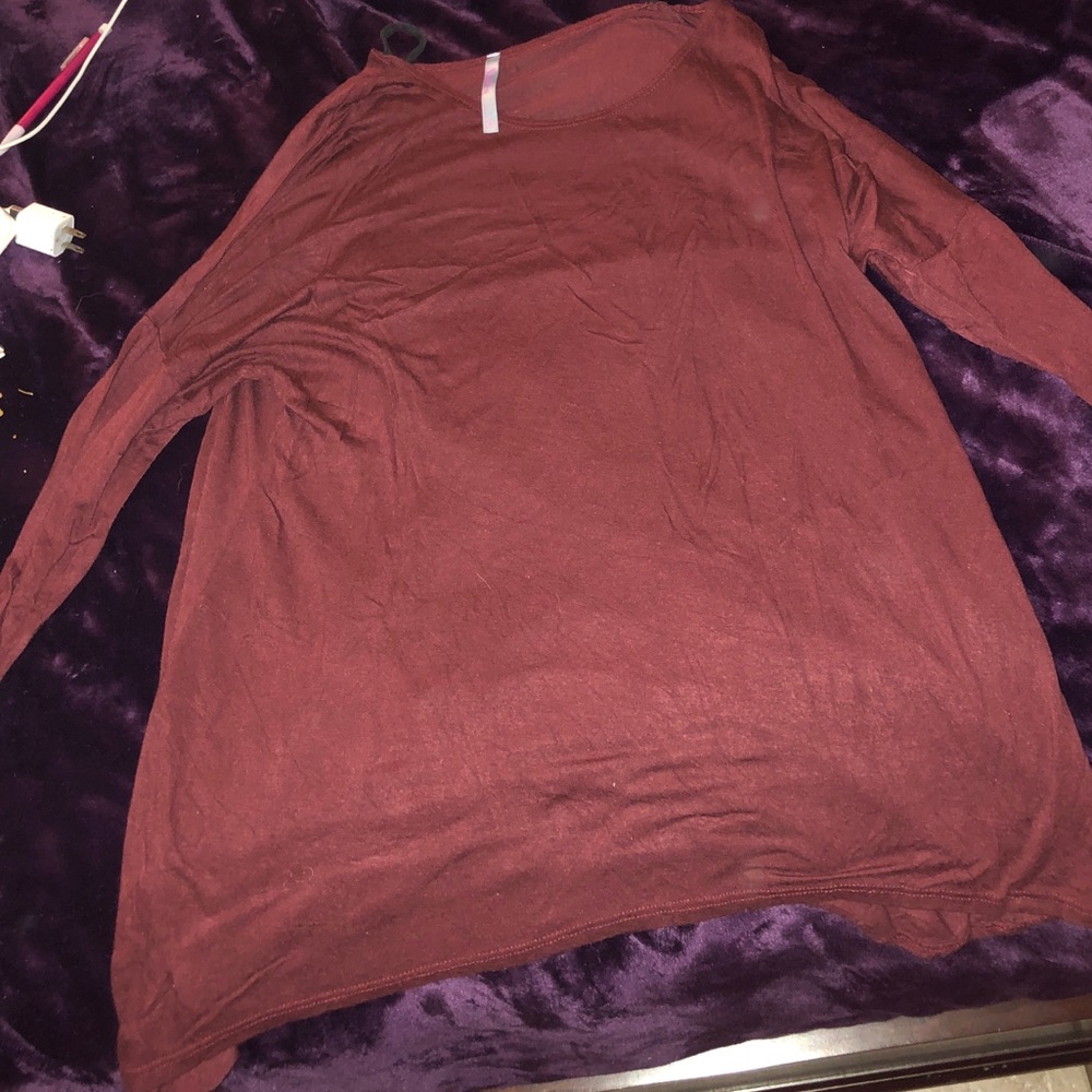 Red blouse